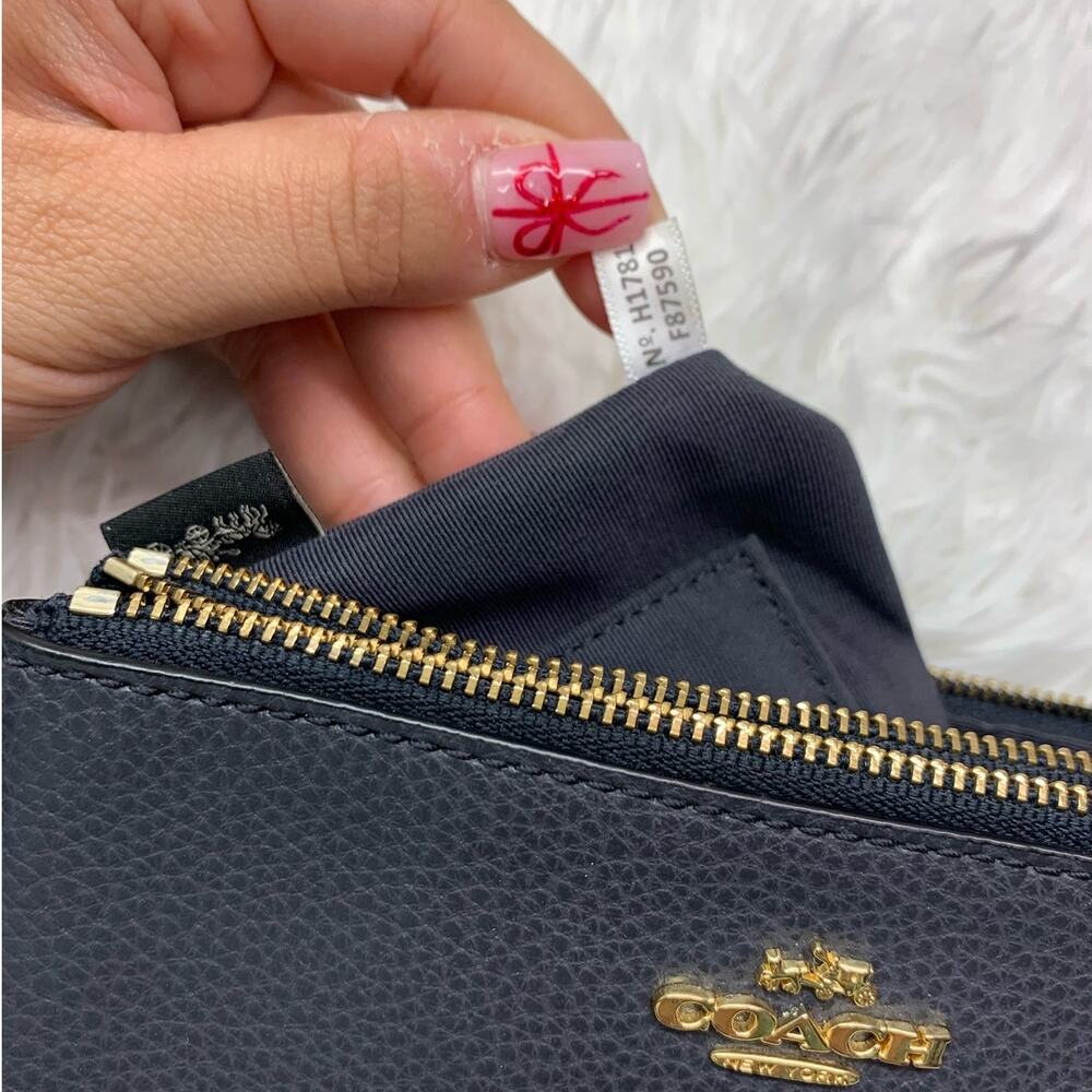 COACH Double Zipper Wristlet - Picture 4 of 10